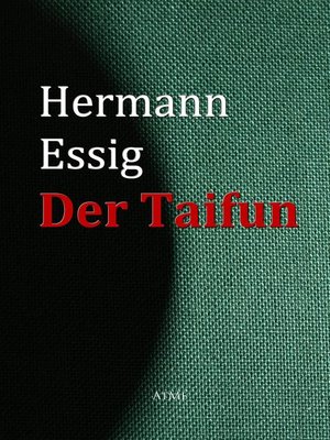 cover image of Der Taifun